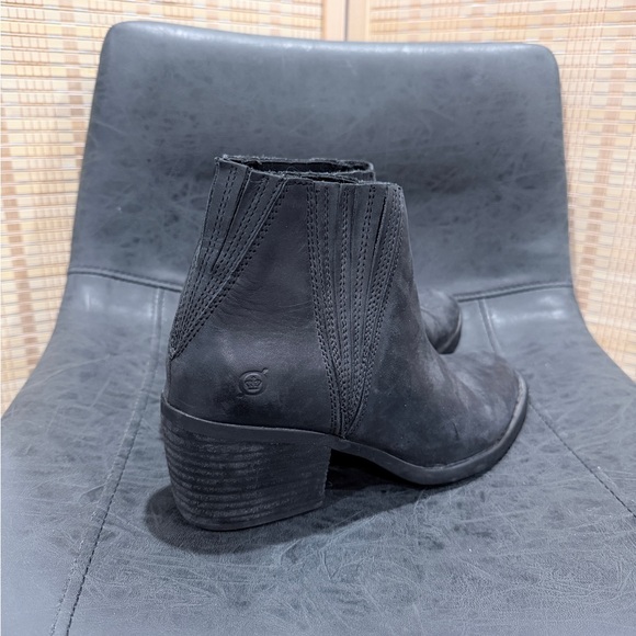 Born Black Ankle Boots - Picture 2 of 6